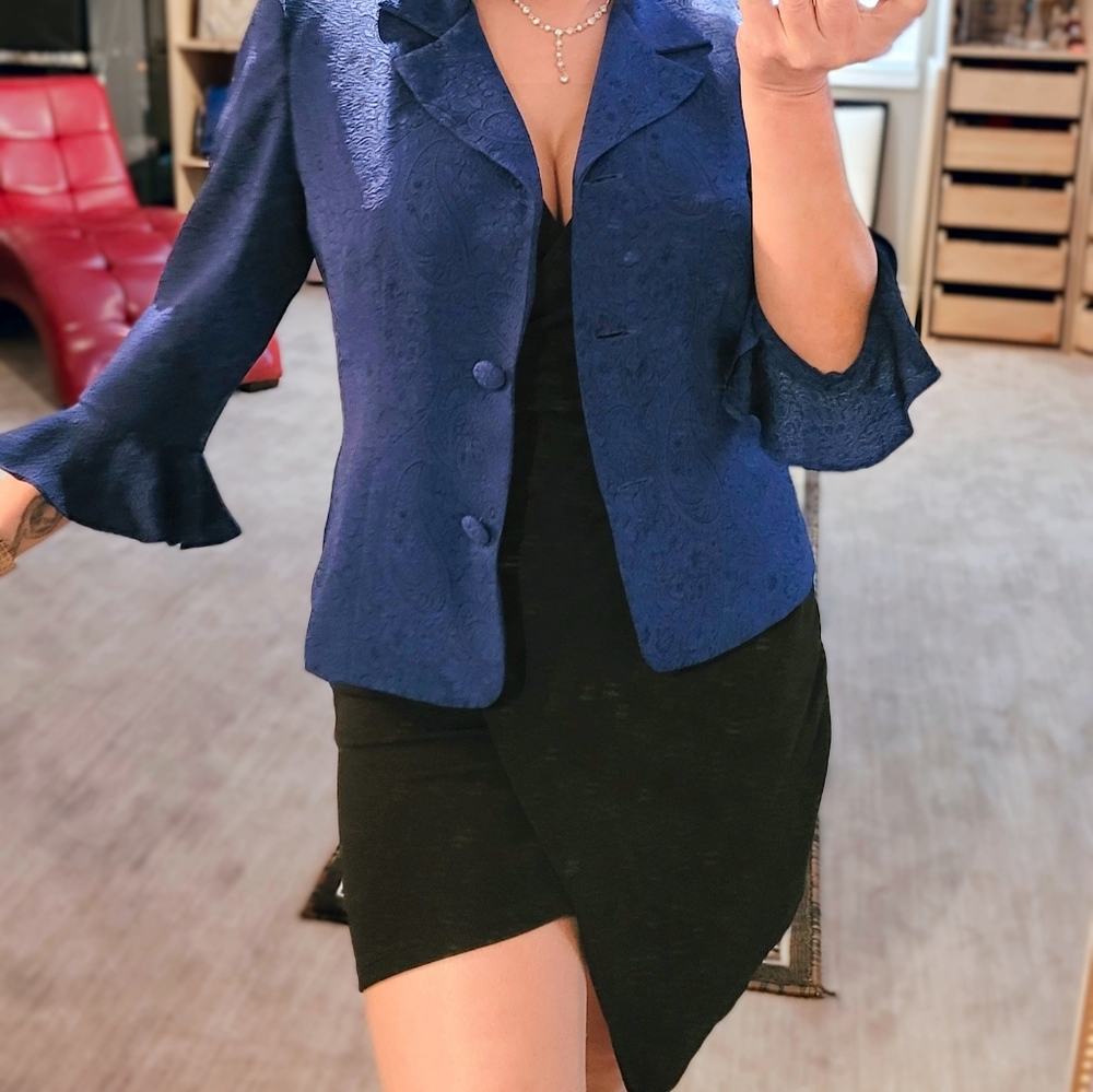 Coldwater Greek short sleeved blazer